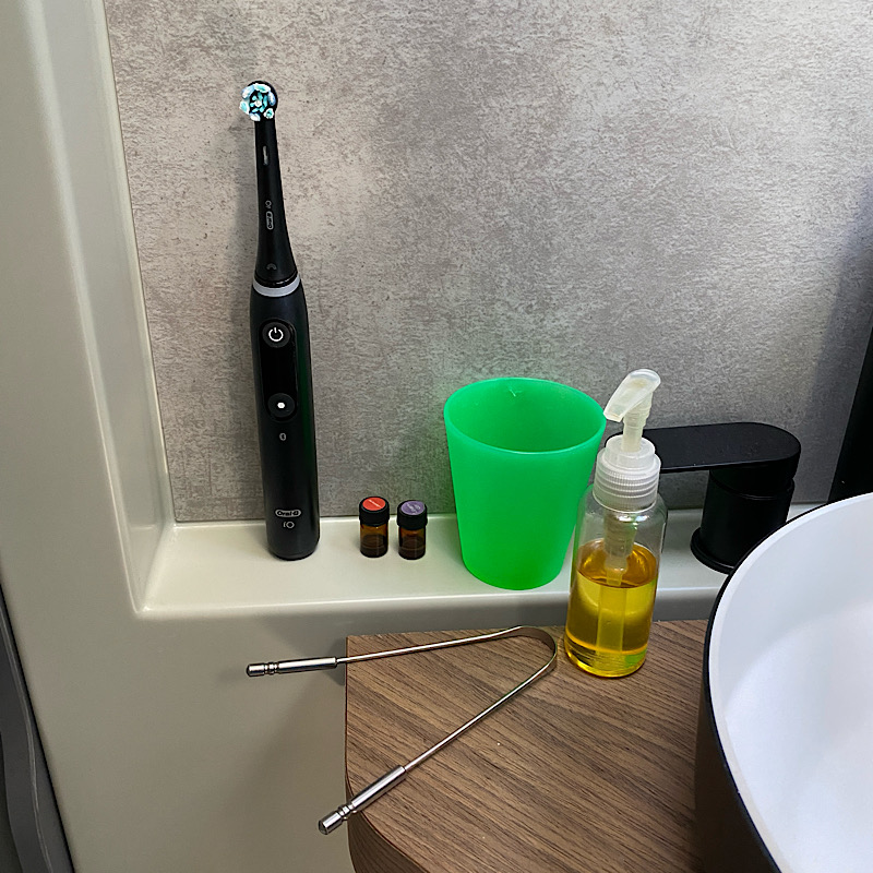 Ayurvedische Morgenroutine im Camper